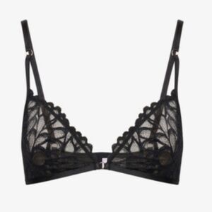 Savage Fenty Black Lace Bralette